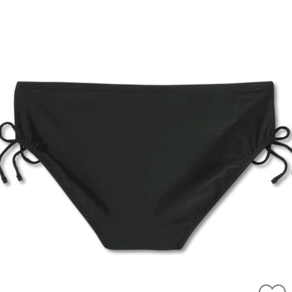 Isabel Maternity by Ingrid and Isabel Black Side Cinch Bikini Bottom Size S # - Picture 3 of 7